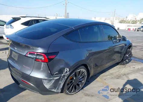 2022 Tesla Model Y Performance Dual Motor All-Wheel Drive from USA, damaged, VIN 7SAYGDEF3NF561002